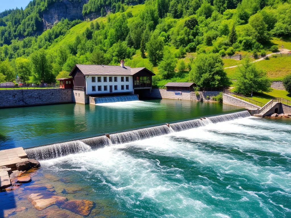 Eigenes Kleinwasserkraftwerk